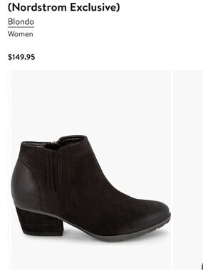 $149 Nordstrom Mini Suede Ankle Boots - Women 7.5